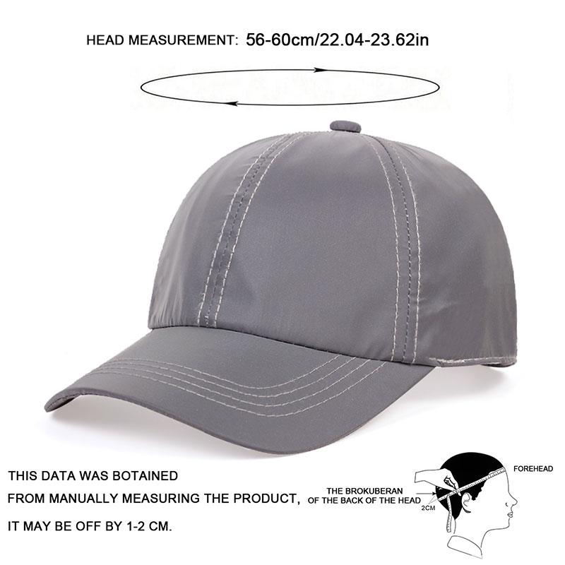 Серебряная светящаяся бейсболка для мужчин, уличных рэперов, хип-хоп-кепок, женская кепка для отдыха и путешествий, кепка для диких головных уборов, кепка дальнобойщика