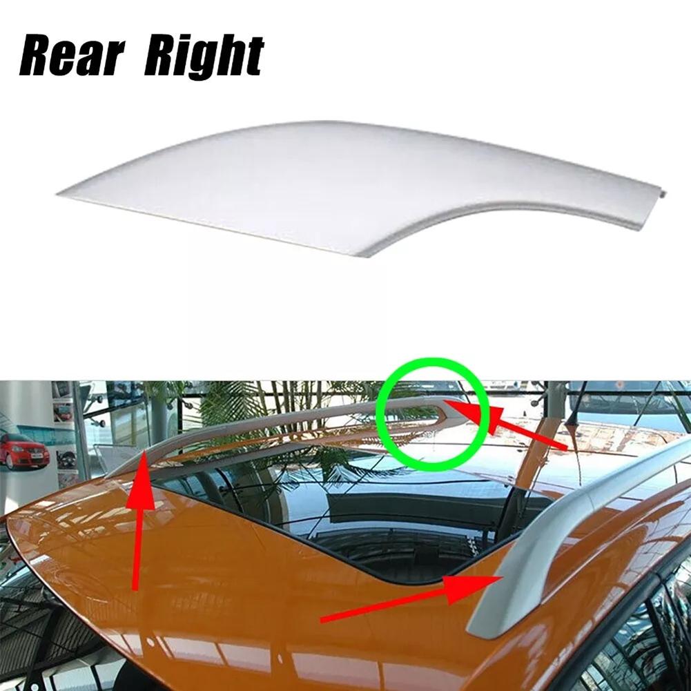 Front Rear Left Right Roof Luggage Rack Guard Cover For VW/CROSS/POLO 2007-2011 Luggage Bar Rail End Shell Car Exterior Parts