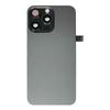 For iPhone 15 Pro Max Battery Housing Cover+Camera Lens Cover+Bracket+Wireless Charging Port Cable