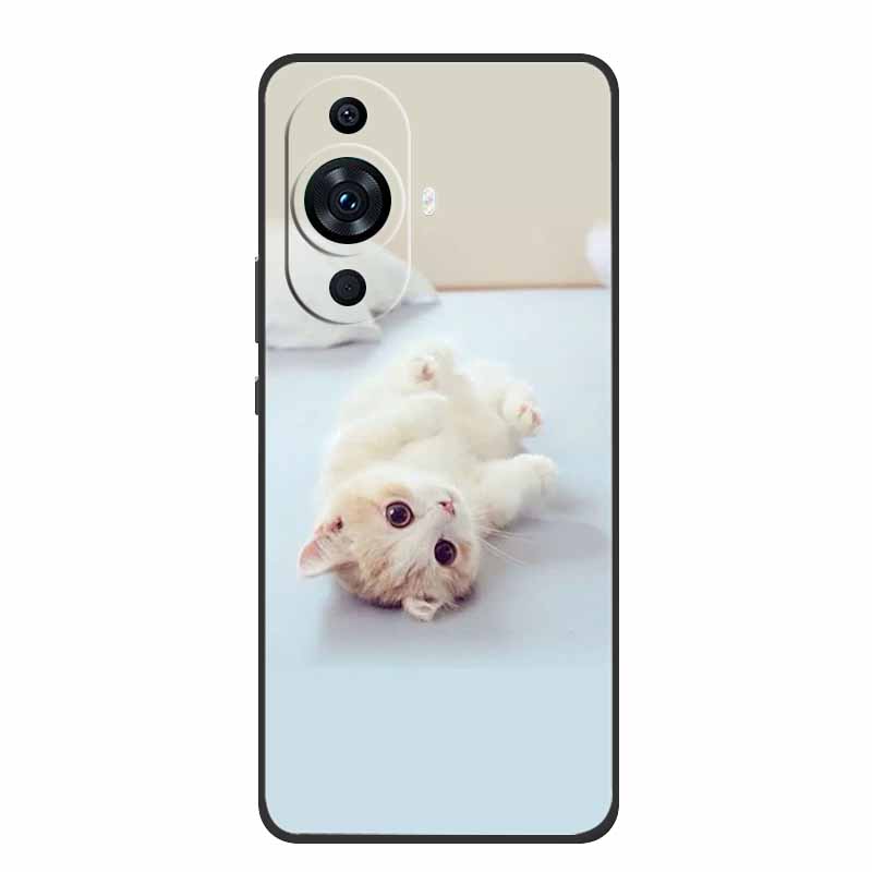 Чехол для Huawei Nova 12s Популярный Черный Силиконовый Мягкий Задний Чехол-Крышка Для Телефона Huawei Nova 12s Чехол Nova12s 12 s Funda 6.7