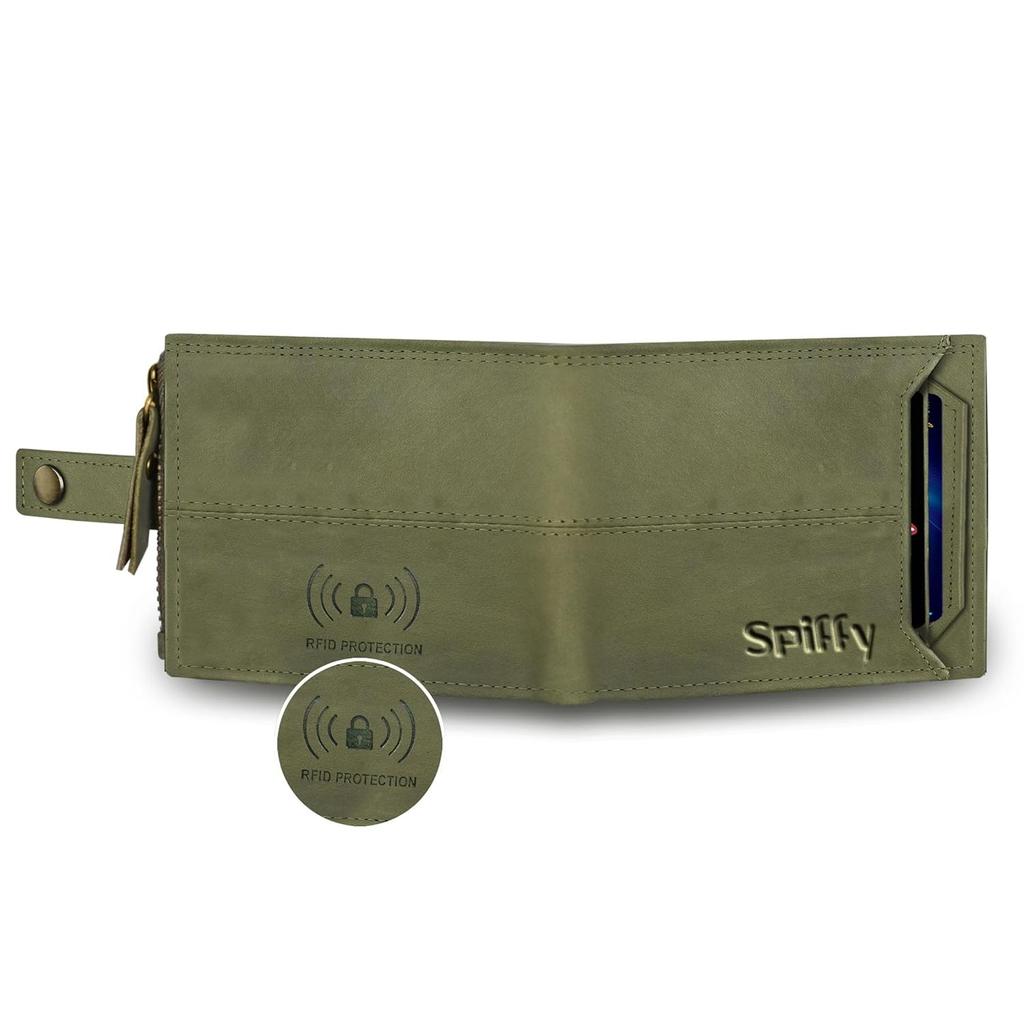 Кошелек из натуральной кожи для мужчин с держателем для карт | Мужской кошелек | Мужской кошелек с RFID | Кошелек