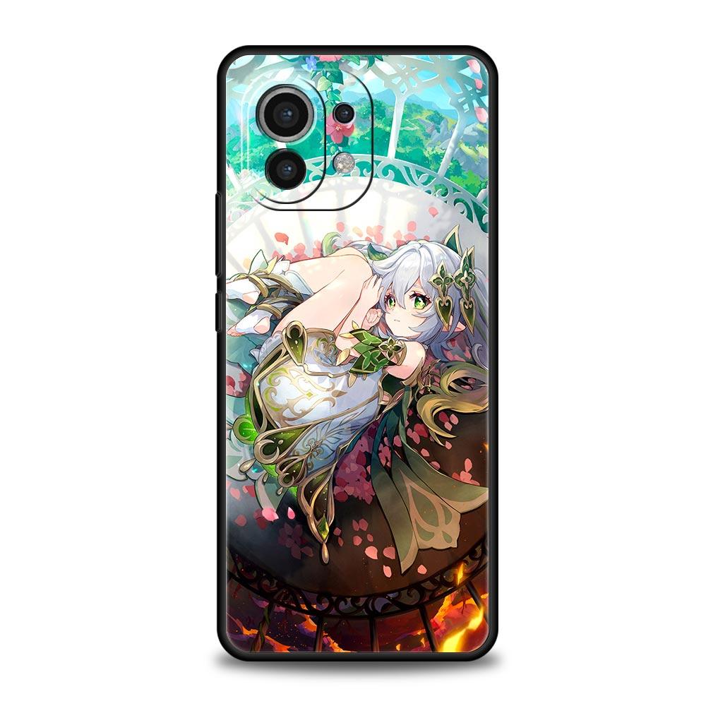 Чехол для телефона Genshin Impact Landscape для Xiaomi 14 13T 12T Pro 12 13 11 Ultra Mi Note 10 Lite 10T 5G 11X Pro 11T 11i 9T