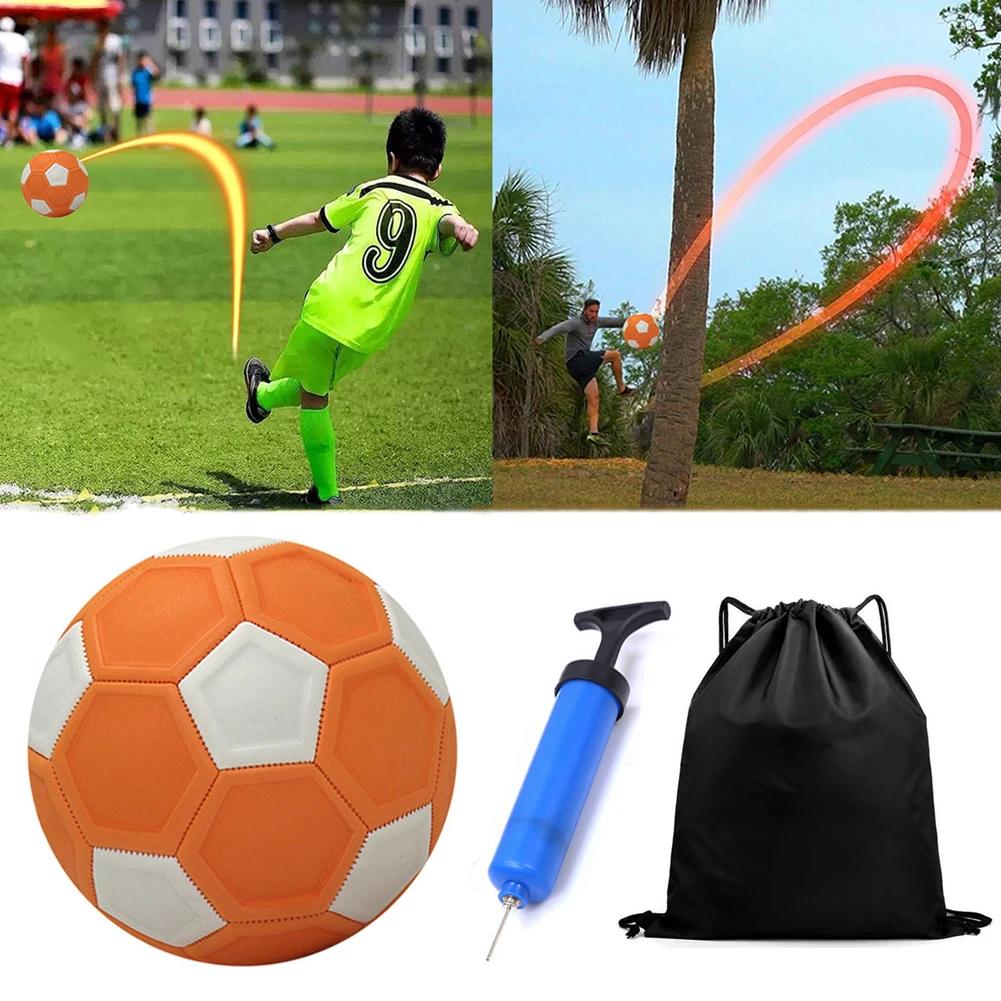 Sport Curve Swerve Soccer Ball Magic Football Toy Gift Soccer Ball For Children Perfect For Outdoor Match Football Training Game