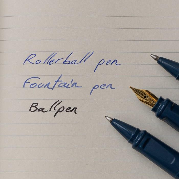 Moleskine Pen x Kaweco Fountain Pen Blue F Nib KAWFOUNTPENFBLUE