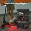 W8-DZ Electric Scooter 750W Motor 48V14Ah Battery, 40km/h Max Speed 9.3” OffRoad Tires, Triple Brake with App Dual Suspension escooters Urban Off-road