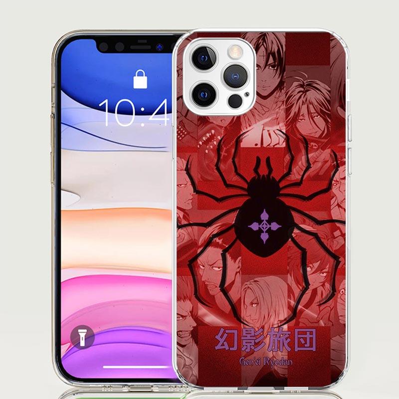 Чехол для телефона Huner X-Hunters Chrollo Shizuku Для iPhone 17 Air 16 15 Plus 11 14 Pro Max 13 Mini 12 7 8 + SE Узор Арт Индивидуальный