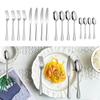 Набор столовых приборов на 4 персоны, 16 предметов, столовые приборы, кухонная утварь, нож, вилка, ложка, нержавеющая сталь для