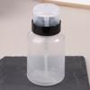 1Pc 60/200Ml Empty Press Nail Bottle Pump Dispenser Plastic Polish Portable Liquid Makeup Remover Cleaner Manicure Tool