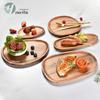 Acacia Wood Multi-Use Tray for Pizza, Bread, Snacks, Nuts, Dried Fruit, Sushi, and Cake