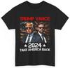 Trump Vance 2024 Donald Trump J.D. Vance Take America Back T-Shirt