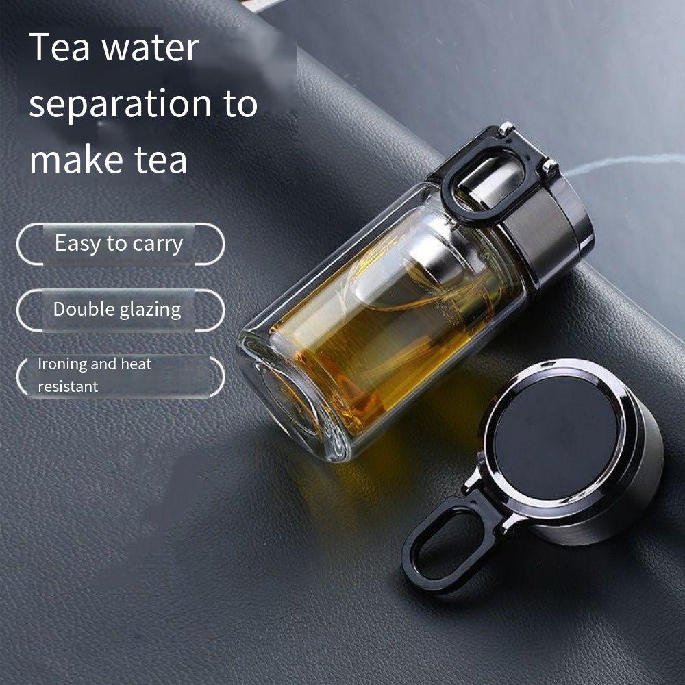 with Filter Glass Tea Cup 240/300ML Tumbler Drinkware Commercial Glass Teapot  Gift