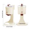 Kids DIY Perfect Ice-cream Cone Easy Use 1L Machine Mini DIY Kitchen Milkshake Electric Machine K4Y7