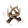 European Vintage Antler Candle Holder - Creative Home Decor for Dining Table, Rustic Candle Stand Stylish Housewarming Gift