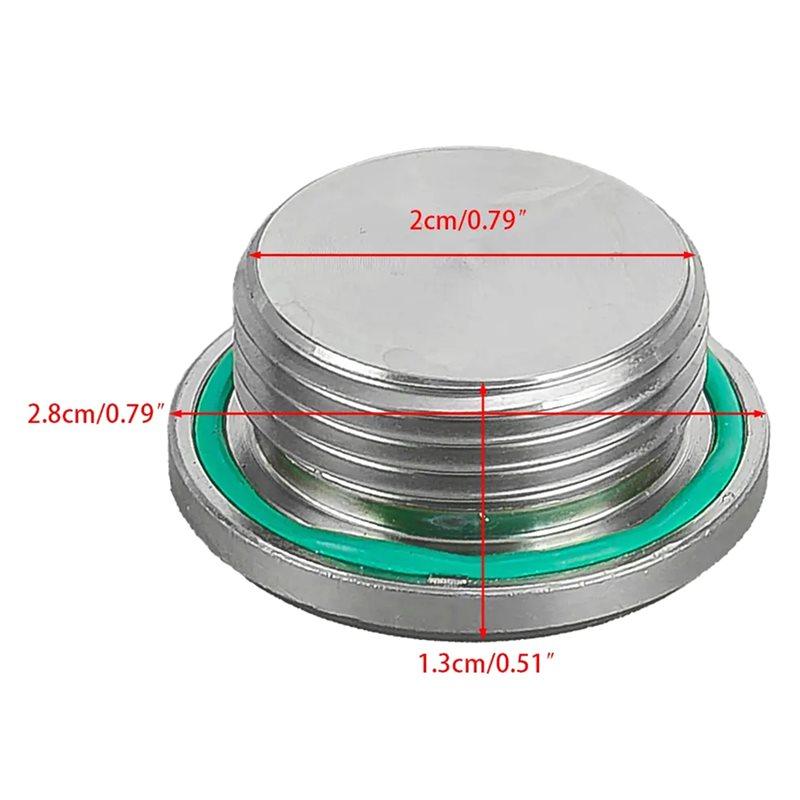 Differential Transfer Case Rear Axle Oil Drain Screw Plug Seal With O-Ring Fit For BMW 1-7 Series F01 F10 33117525064