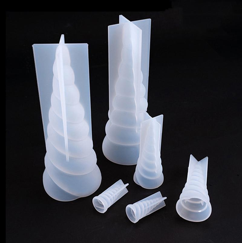 Mythical Horn Mirror Silicone Mold Triangle Silicone Mold Diy Epoxy Resin Decoration