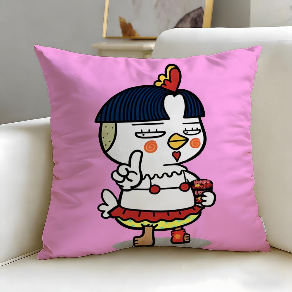 Популярная еда Самьянг Бульдак Рамен Наволочка Мягкая и Легко стирающаяся – Универсальная для Дивана, Кровати, Путешествий и Офиса