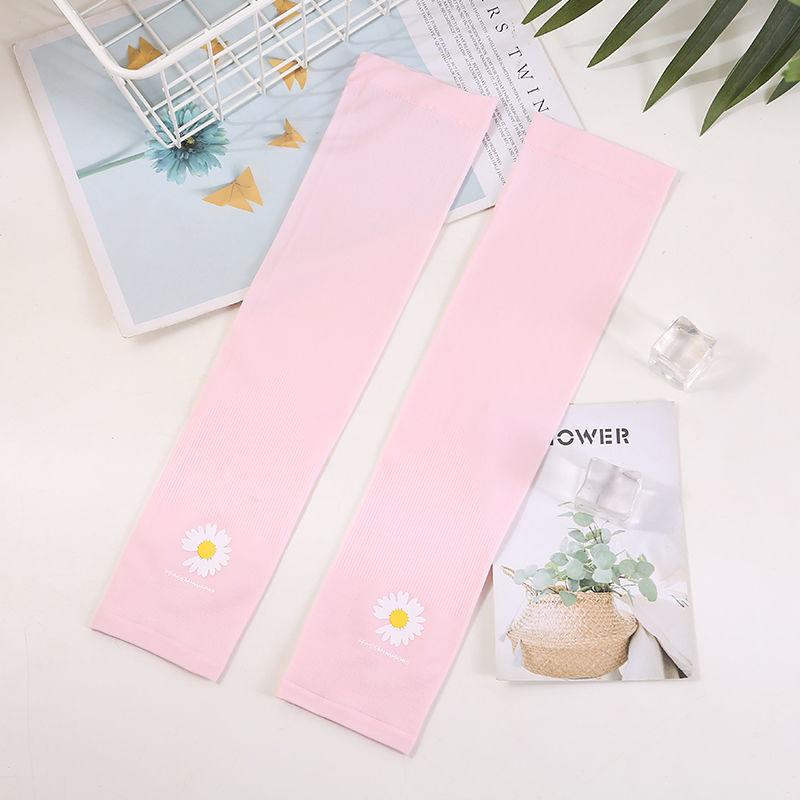 Солнцезащитный крем Daisy Ice Sleeve Женский Ins Дышащий УФ-защитный рукав Мужской Ice Silk Sun