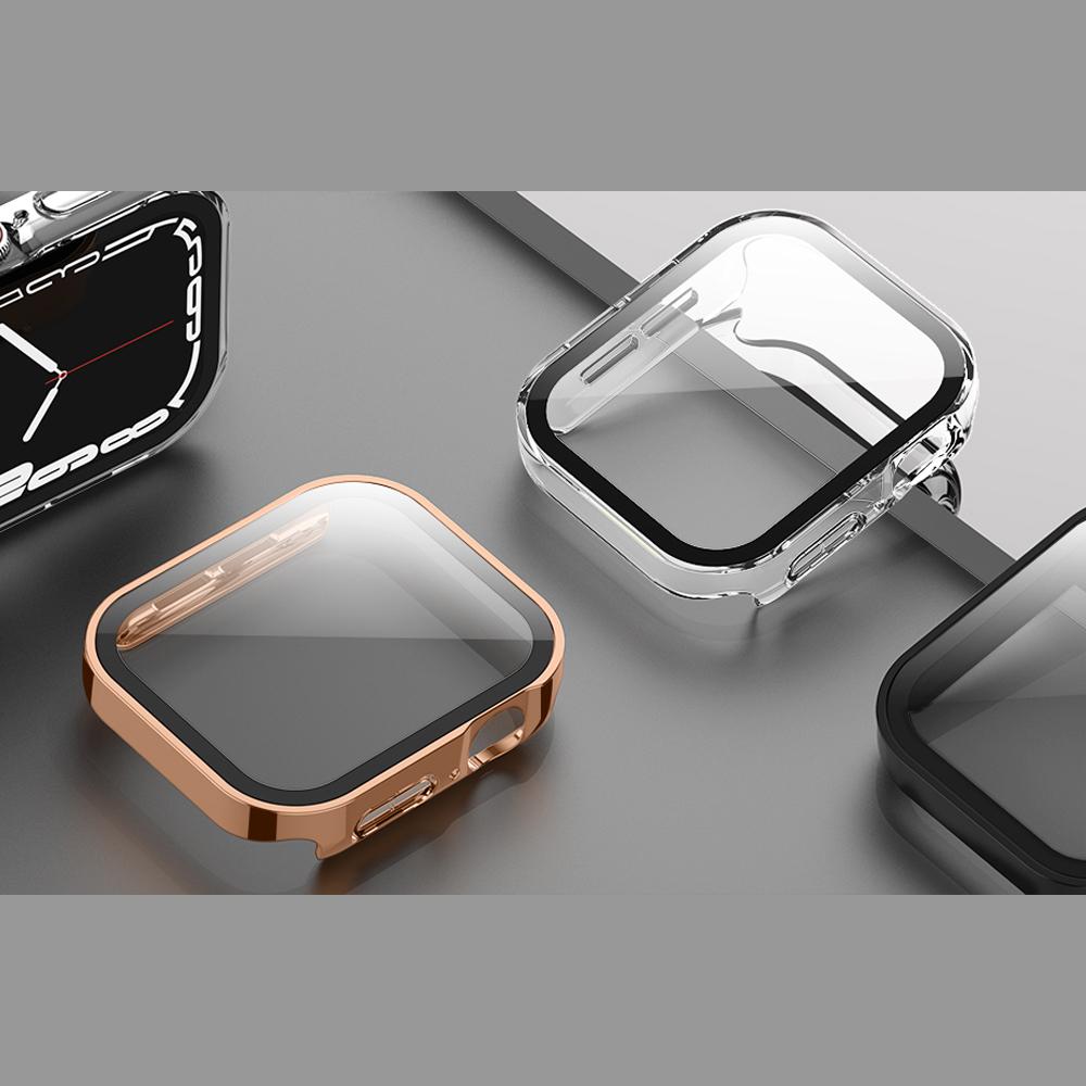 Screen Protector Case for Apple Watch Series 11 10 46mm 42mm Accessories Tempered Glass Hard PC Bumper Cover iWatch Protective