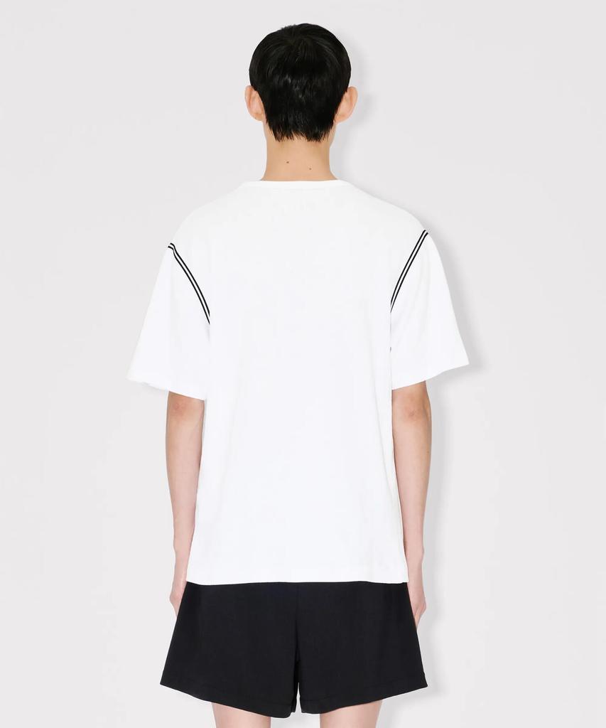 KENZO Men'S Guts Bokeh Flower 2.0 Embroidered Classic T-Shirt_K265Amt502Whx