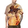 Roronoa Zoro Аниме One Piece Мужская футболка Детская уличная мода Трендовая одежда Топы с коротким рукавом 6XL