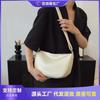 Retro Bag Women's Large-capacity New Niche Design High-end Texture Messenger Bag Commuter Dumpling Bag