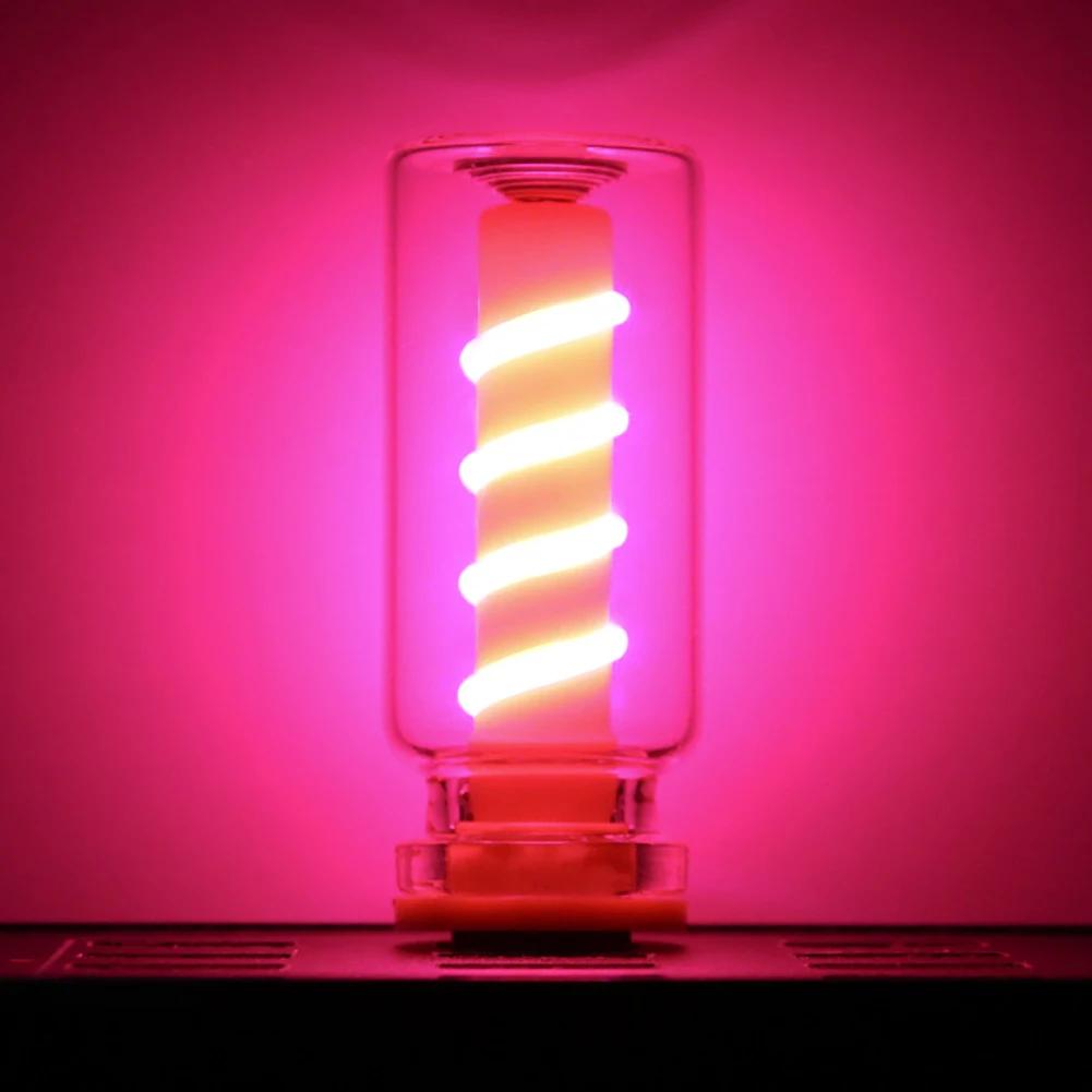 Универсальный 1 шт USB сенсорное управление автомобильный светодиодный светильник атмосфера лампочка накаливания светодиодная нить накаливания спальня ночник украшение лампа