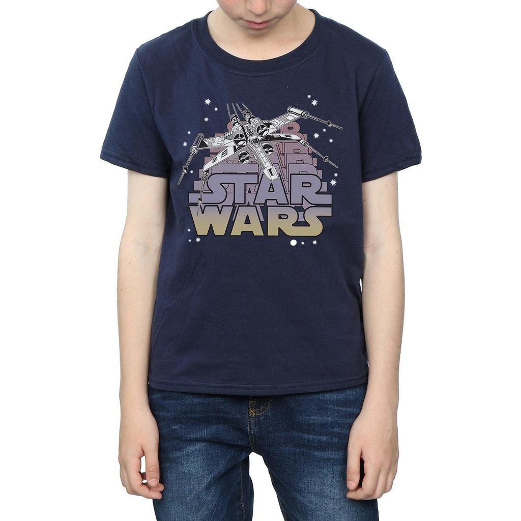 STAR WARS Boys X-Wing Starfighter T-Shirt