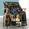 Motorcycle Racing Customize Your Name Home Blanket Comfortable Soft Lightweight Multiseasonal Blanket For Picnics Sofas Offices Beds Living Rooms And
