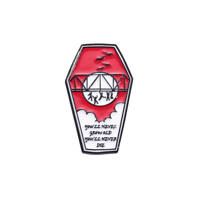 Trendy Cartoon Alloy Character Brooch Eyecatching Decorative Pin For Lovers Fashion