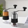 Домашняя кофеварка с функцией заваривания кофе Ручная кофемолка из нержавеющей стали Портативная кофемолка со съемной ручкой