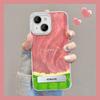 Applicable To Apple 15 Mobile Phone Case Iphone14 Summer Watermelon Stand 13pm Feather Yarn Laser IMD12 Soft Edge X