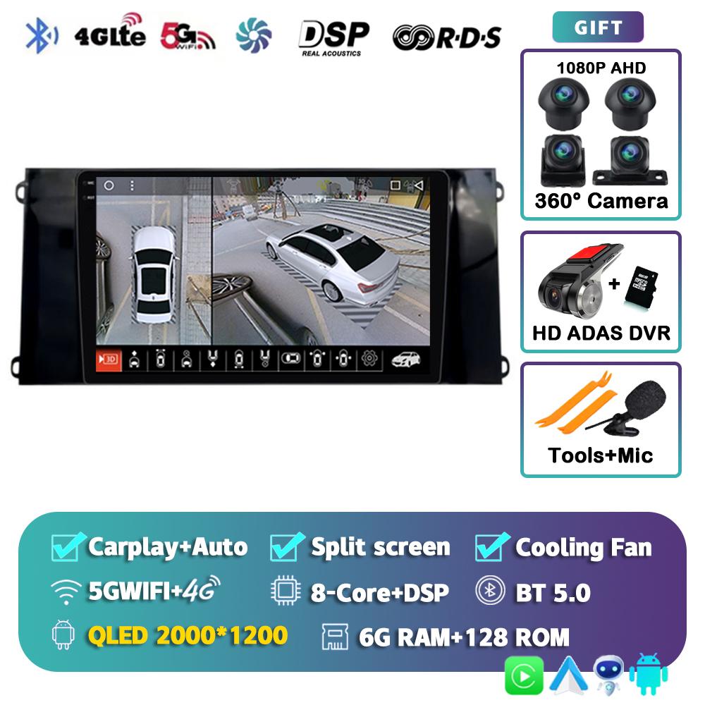 Android 14 Carplay Автомагнитола для Ford New Era Transit PRO 2021 GPS Мультимедийный Плеер Стерео Видео Головное Устройство WIFI+4G DSP BT