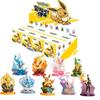 Оригинальный Pokemon Funism Приключение Семья Иви Костюм Сюрприз Jolteon Sylveon Фигурка Действия Коллекционная Модель Игрушка для Детей Подарок 100 Поз Сочлененная