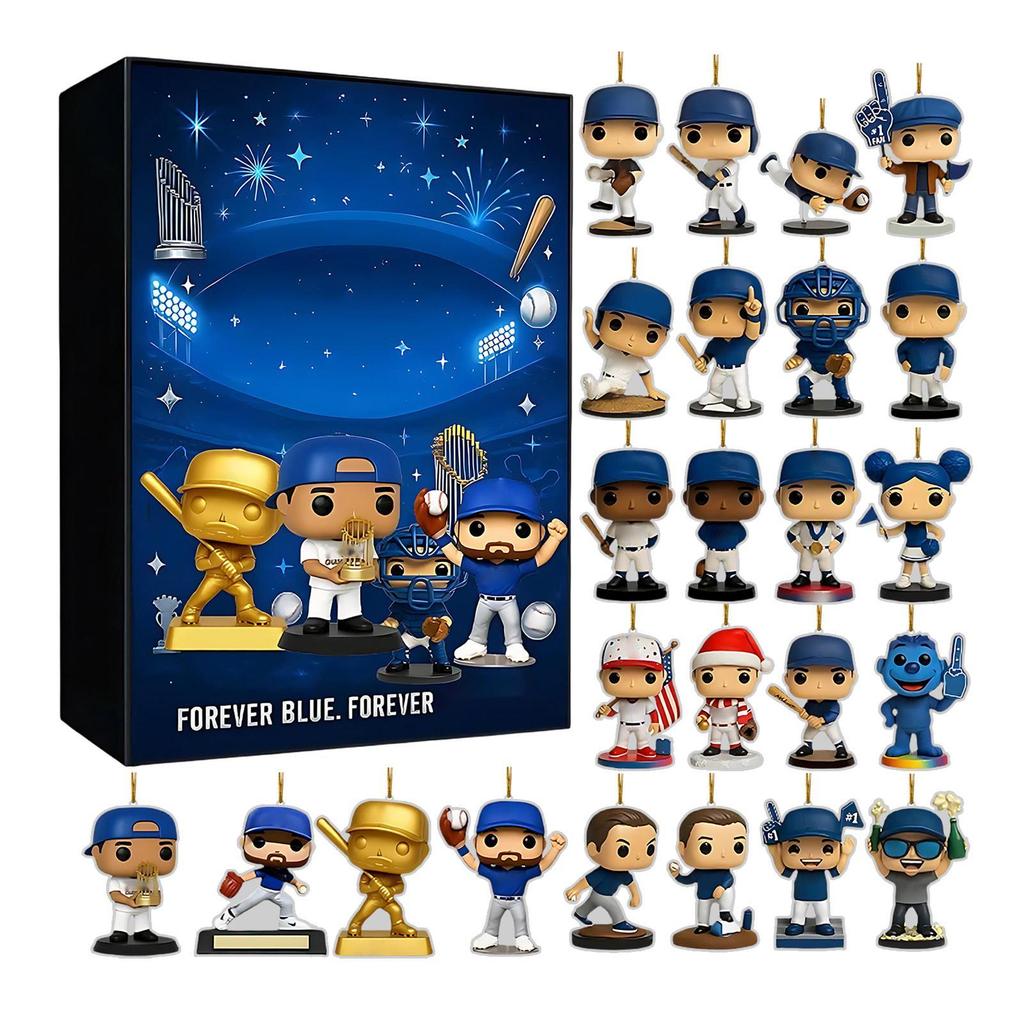 Advent Calendar, Advent Calendar, Boys Advent Sports Calendar, 24 Day Acrylic Countdown Calendar, Advent Calendar