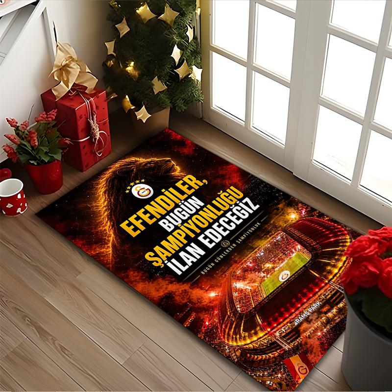 1 шт. Коврик-сиденье с принтом Galatasaray SK для домашнего офиса, гостиной, кухни, игровой комнаты