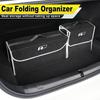 PIG1 Car Trunk Felt Storage Box Folding Organizer Auto Interior Accessories For Volkswagen VW Scirocco Golf Passat Polo Tiguan