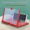 3D HD Phone Screen Magnifier with Stand - Anti-Blue Light Amplifier for Watching Videos