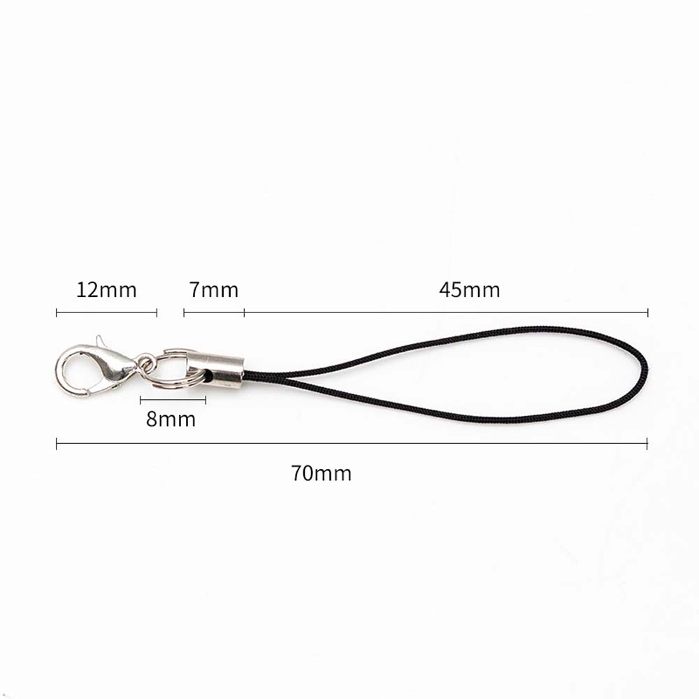 Lobster Clasp Anti-Lost Pendant Mobile Phone Mobile Phone Strap Hang Rope Jewelry Making