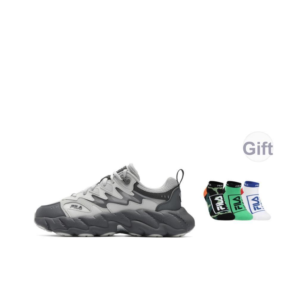 New FILA Fern 2 Fern Sneakers 2.0 Abrasion Resistant Breathable Low Top Casual Shoes Men's Gray F12M531101FVA