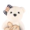 10pcs/bag Plush Doll Mini Bear Flower Bouquet Plush Animal Cartoon Bouquet Doll  Girl Birthday Gift