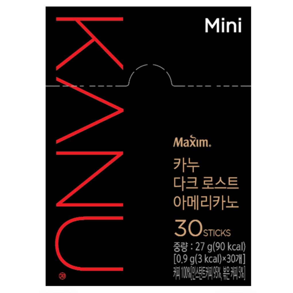 Dongsuh KANU Dark Roast Americano Mini 10 палочек / Корейский черный кофе