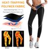 Женские леггинсы для сауны, спортивные штаны, леггинсы для похудения, корректирующее белье, тренажер для талии, формирователь тела, беговые упражнения, компрессионные брюки для похудения