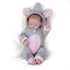 NPKDOLL 10 дюймов Мини Реборн Кукла Унисекс Игрушки Хобби Модные Куклы Аксессуары Спящие Куклы