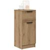 VidaXL Buffet chêne artisanal 30x30x70 cm bois d'ingénierie, armoire, meuble de rangement, organisateur de maison, placard, 856953