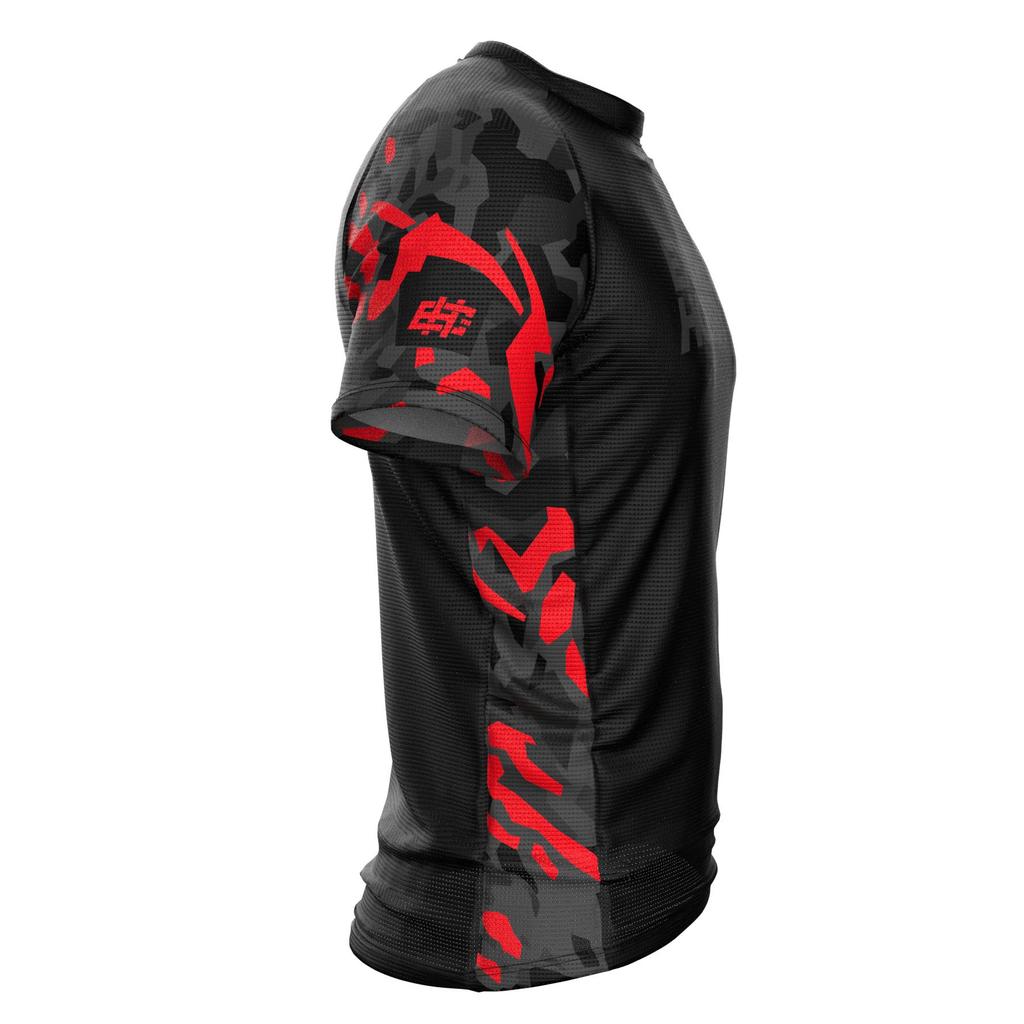 Extreme Hobby Black Panther Technical T-Shirt Black and Red M