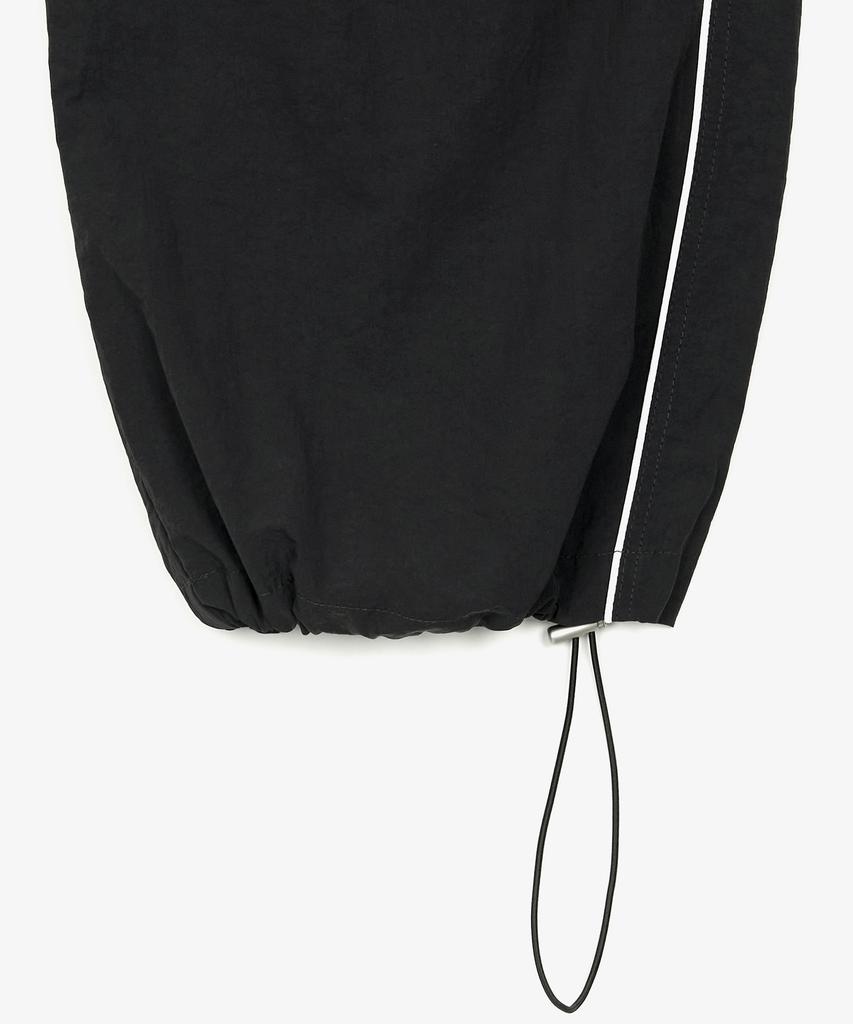 TOFFEE Piping Line Track String Pants (Black)