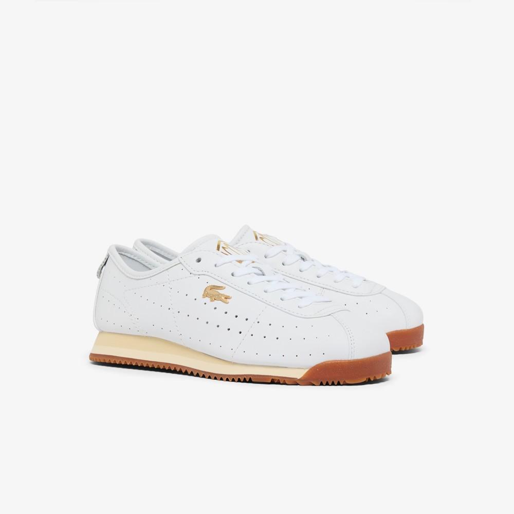 Lacoste Женские кожаные кроссовки Club-Low RZ0177W56GY37