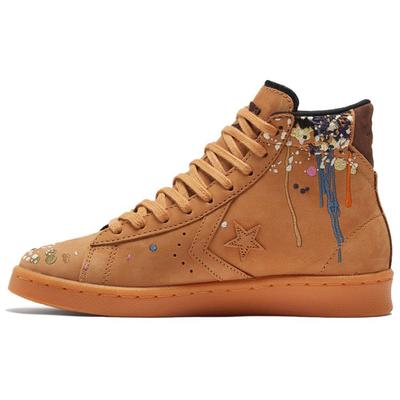 Bandulu x Pro Leather High Paint Splatter - Flux Унисекс Кроссовки Коричневый Резина-Светло-Медовый 169908C