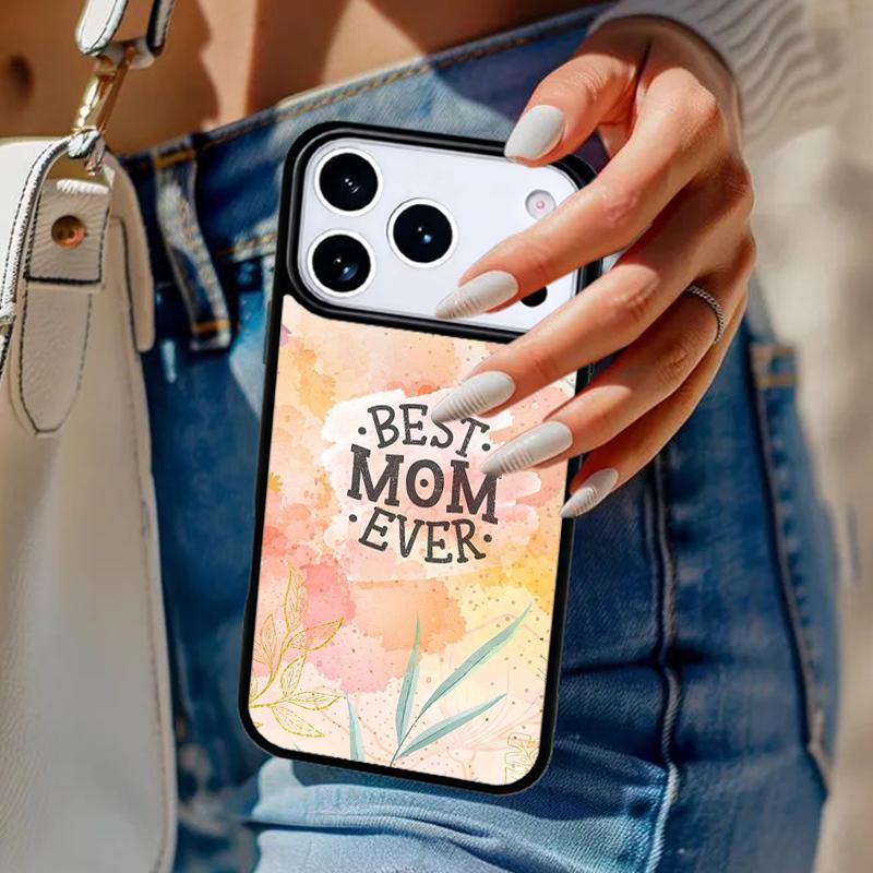 Лучший подарок маме Любовь Чехол для телефона Для iPhone 17 Air 14 15 13 12 Max Чехол Для Apple 14 15 16 16e 11 Pro Max Plus Coque