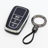 Для Toyota Highlander Chr C-Hr Prius Prado Land Cruiser Corolla Camry Rav4 ТПУ Чехол для Автомобильного Ключа Бесключевой Чехол-Оболочка Брелок Аксессуары
